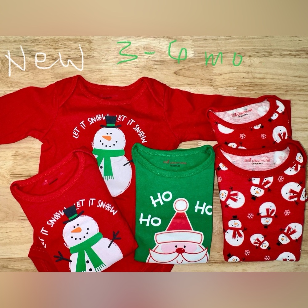 NEW Baby’s first Christmas 3-6 mo